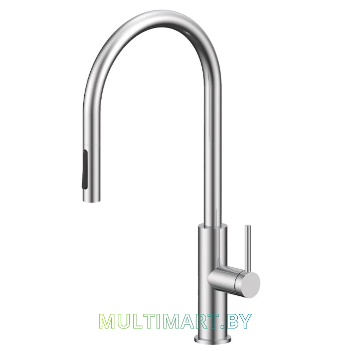 Смеситель Paulmark Senso Se215180-BS (брашированная сталь)